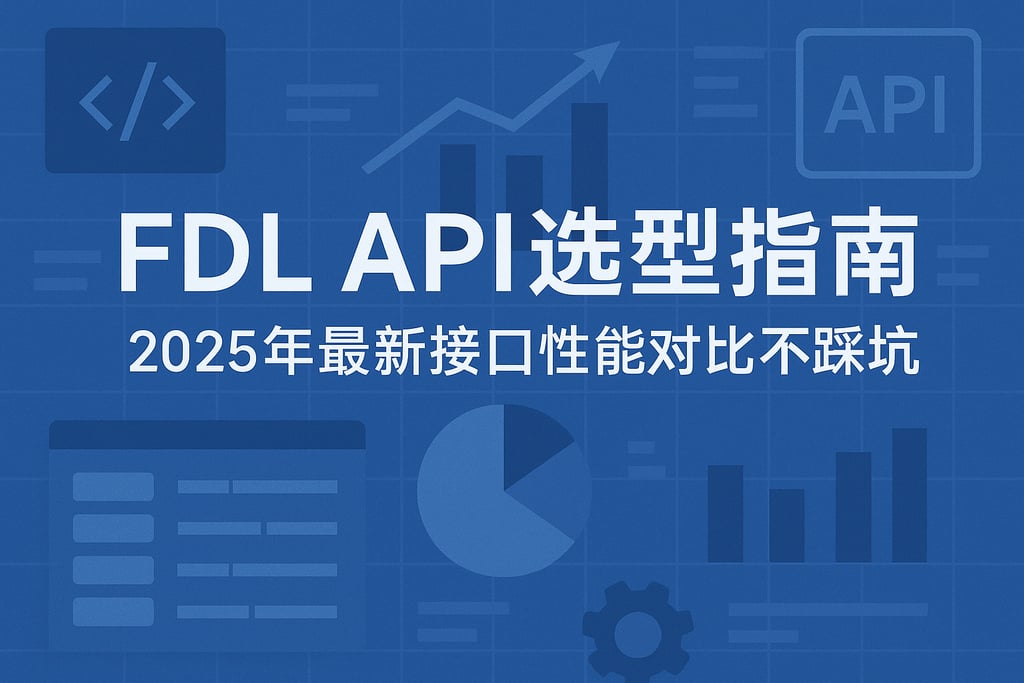 fdl api选型指南，2025年最新接口性能对比不踩坑